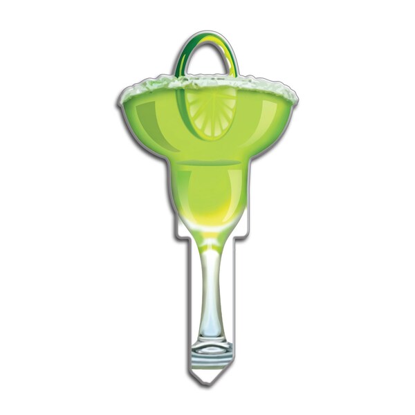 Key Shapes Lucky Line Key Shapes Margarita House Key Blank Double For Kwikset KW1/11 B109K - main